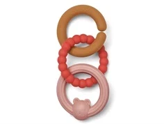 Liewood dusty raspberry multi mix legekæde Anton silikone